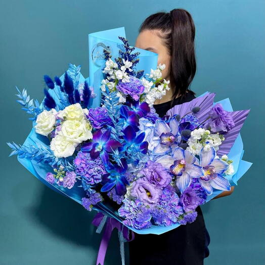 Премиум Букет. Профессиональная флористика. Авторский букет 518. Leoraflowers