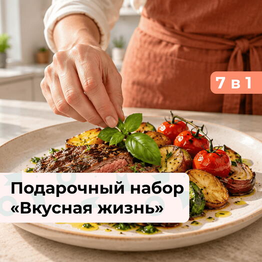 7 в 1 Вкусная жизнь. Подарочный набор кулинарных программ