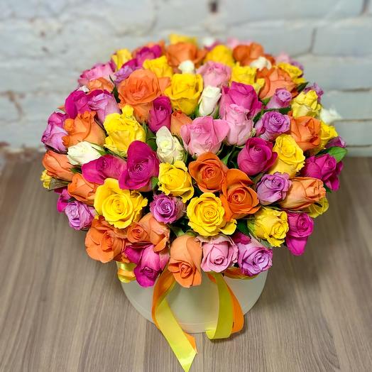 101 rose Mix in a big carton