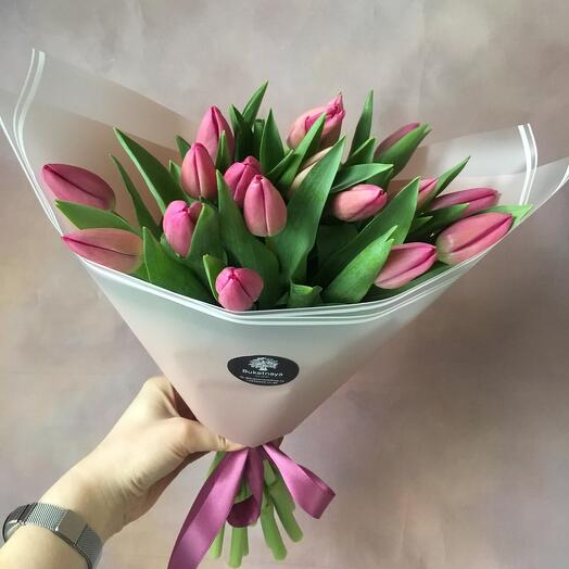 Pink tulips