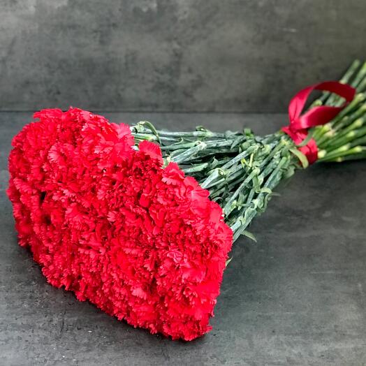 Red carnations