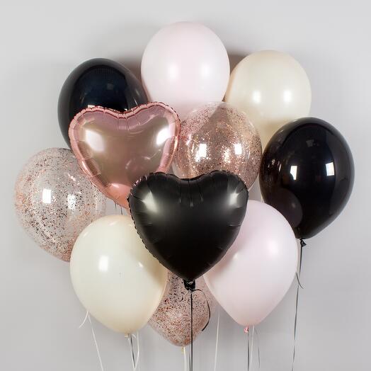 Set of "Blush"balloons