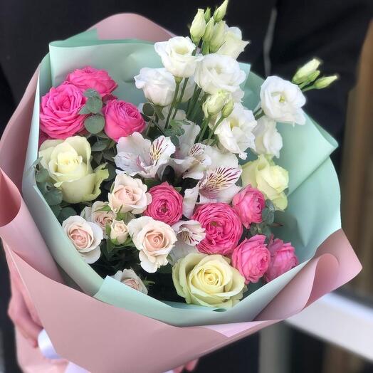 Сборный нежный букет🌸