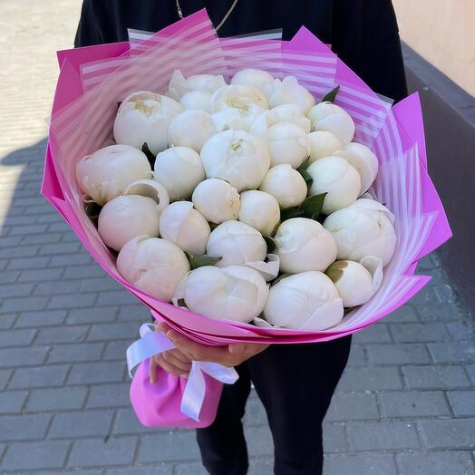 Bouquet of royal peony
