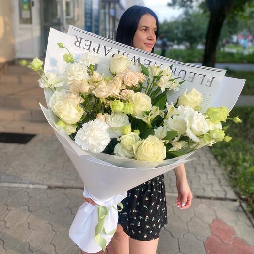Bouquet in white
