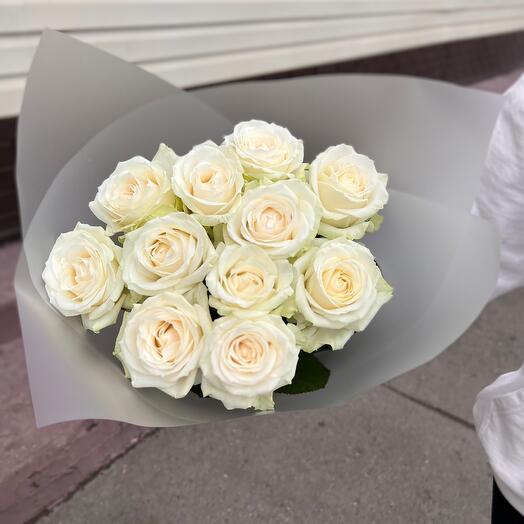 Rosas blancas avalange 11pcs
