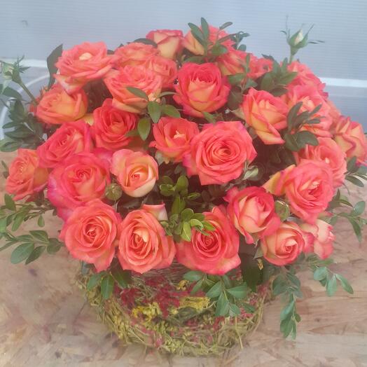 Кружка с цветами