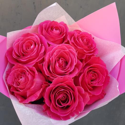 Ramo de 7 rosas de Pink Floyd