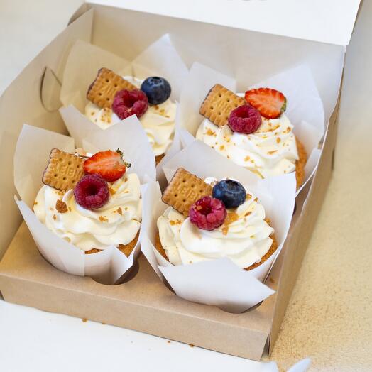 Cupcakes 4pcs