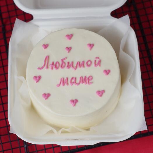 Бенто торт "Любимой маме"