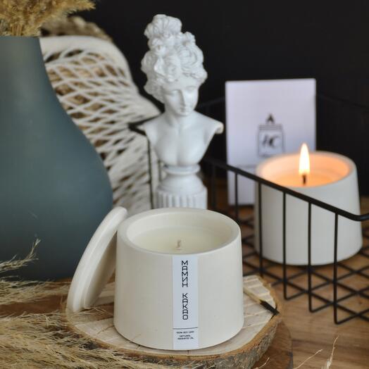 Soy candle "Mom's cocoa" 100g
