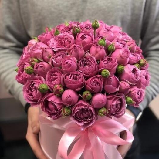 Цветы в коробке💕