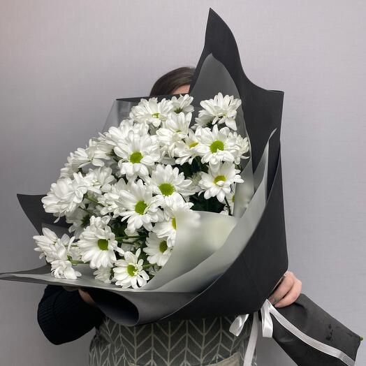 A cloud of chrysanthemums