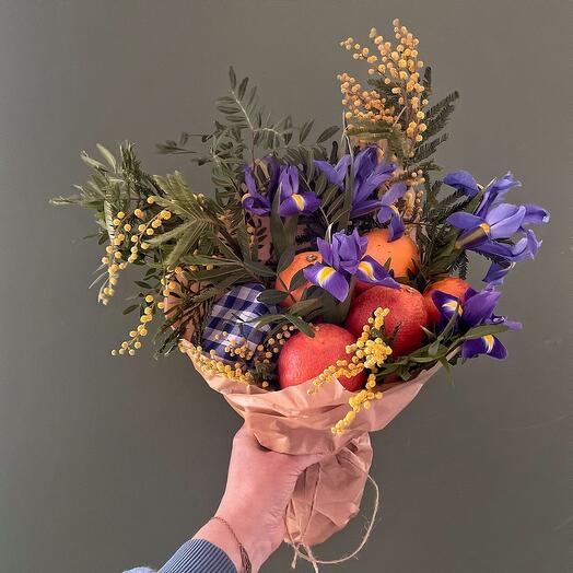 8 марта: Кофейно-апельсиновый шмель с карамелью 20 см