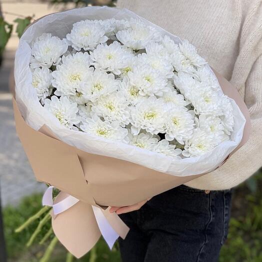 Акция ♥️Хризантема белоснежная