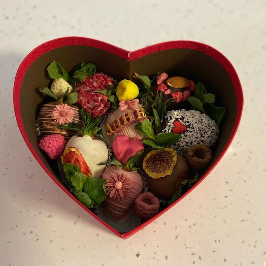 Chocolate-covered strawberries