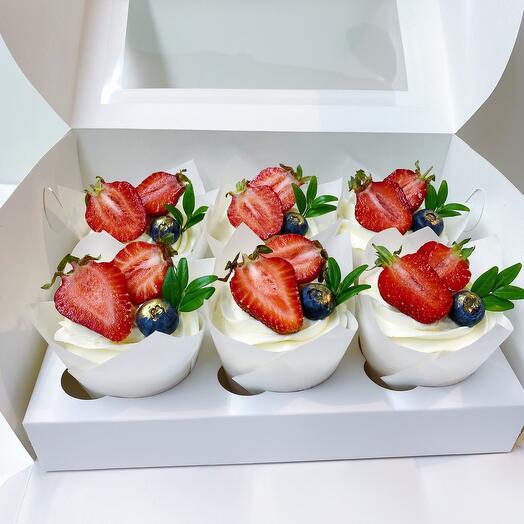 Cupcakes de bayas