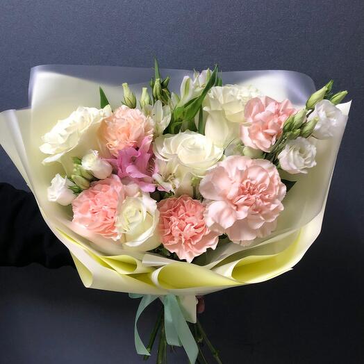 Авторский букет "Солнечный комплимент"