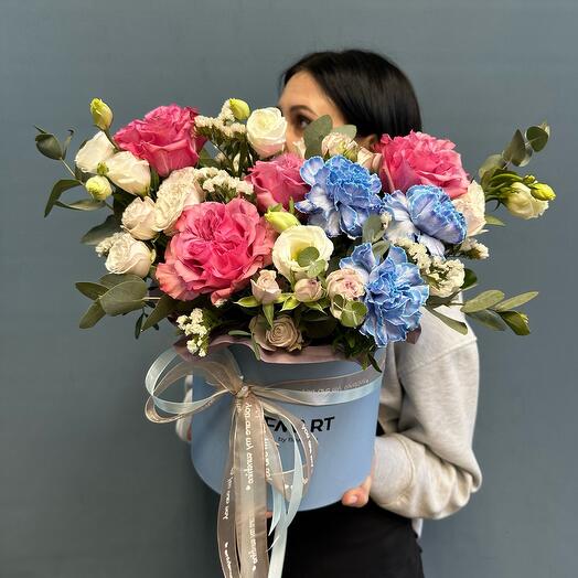 Flowers in a box