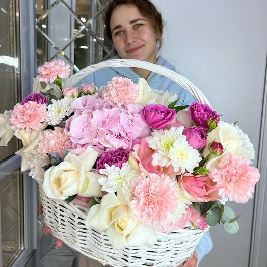 Корзиночка с цветами