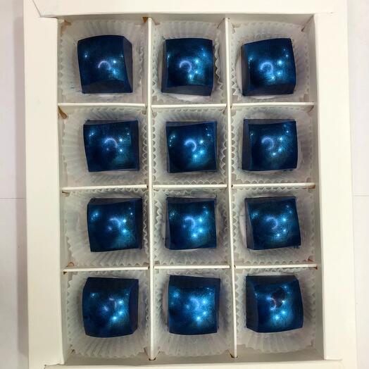 Конфеты с лимонным ганашем