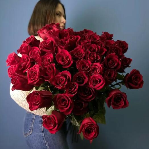 Bouquet of 51 red roses Explorer