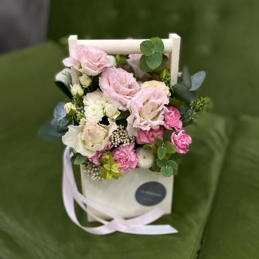 Ящичек с цветами «Для тебя»