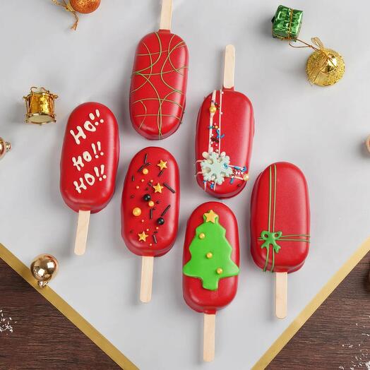 Ho Ho Ho Christmas Cake Pops