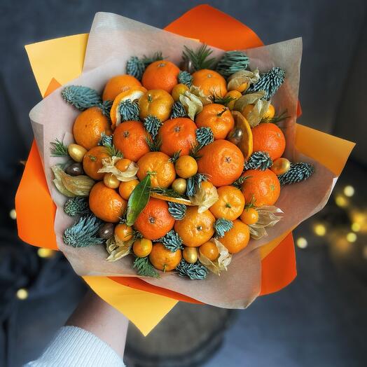 Букет из мандаринов