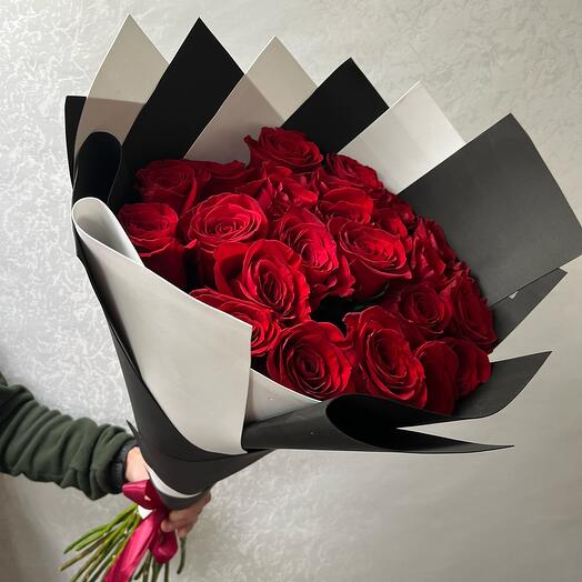 Rosas 25 piezas 60 cm