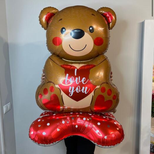 Bola de oso de peluche 122 cm caminando