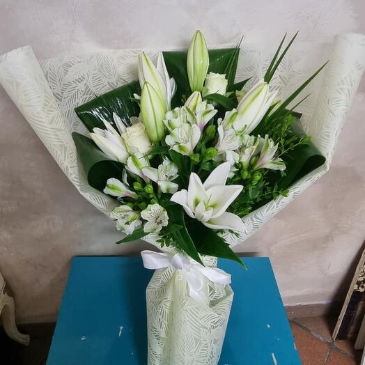 Lilium Casablanca ed astromelia