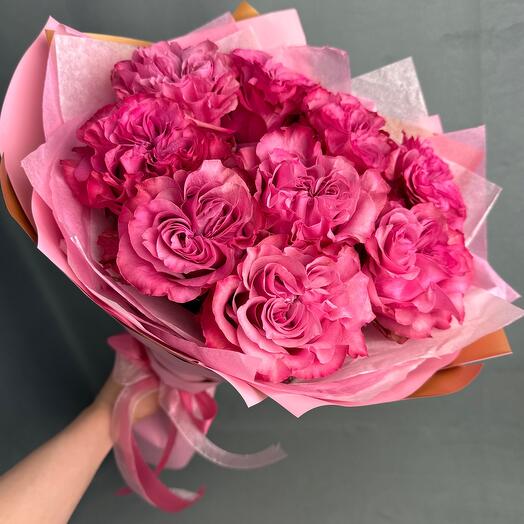 9 rosas de peonía