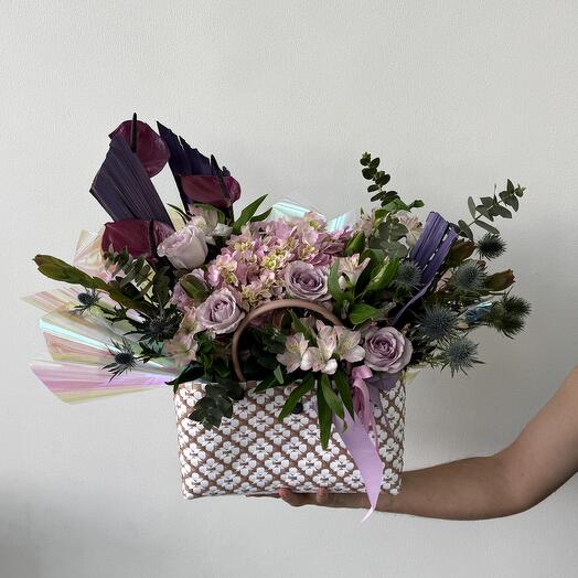 Flowers in a bag "Moonlight Serenade"