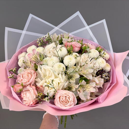 A delicate bouquet