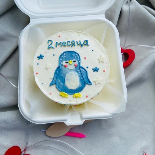 Бенто торт для ребёнка на 1 месяц на 2 3 4 месяца для девочки для мальчика