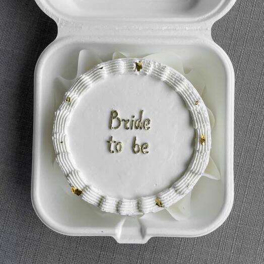 Бенто-торт «Bride to be»
