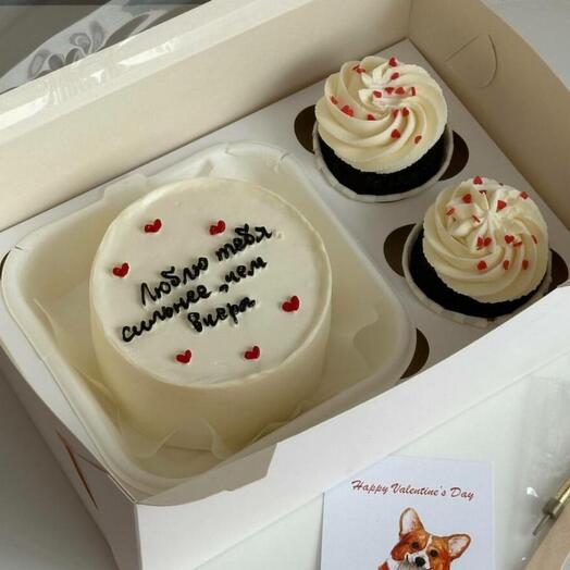 Сладкий  набор бенто +  капкейки