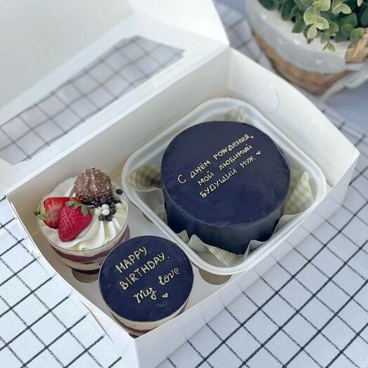 Сладкий  набор бенто+капкейки