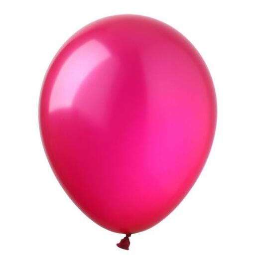 Balloons with helium to choose from in different colors