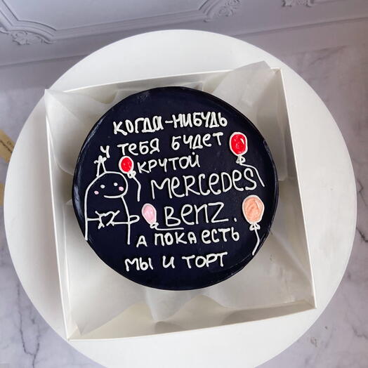 Бенто торт мерседес