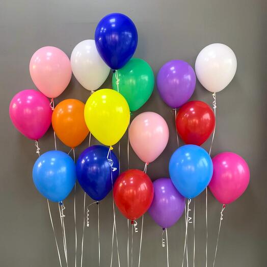 Воздушные шары 17 штук