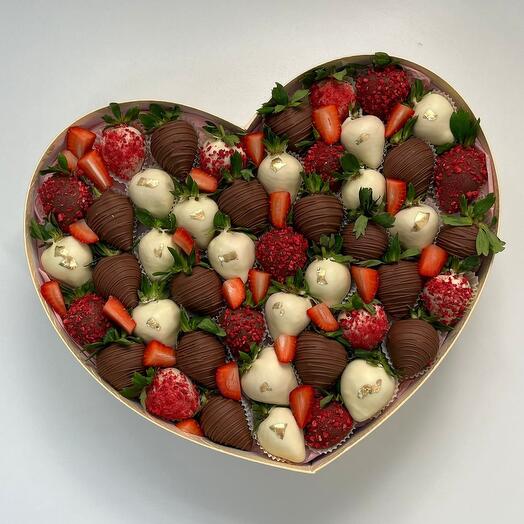 Бокс XXL в сердечном коробке