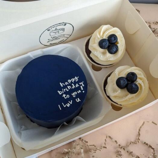 Бенто торт и капкейки