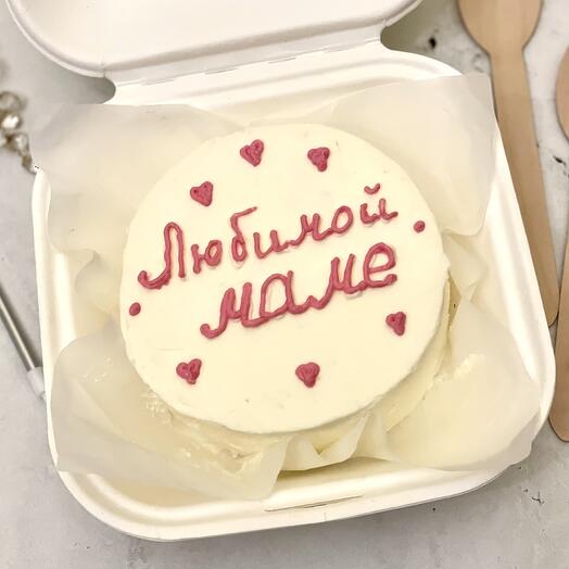 Бенто-торт подарок маме на День матери