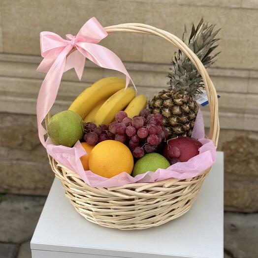 Корзина из фруктов заряд витаминов 🍍