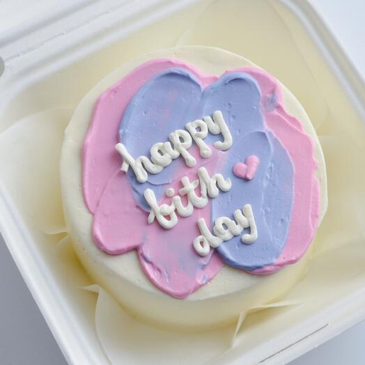Бенто-торт happy birthday девушке/подруге/маме/сестре на День рождения