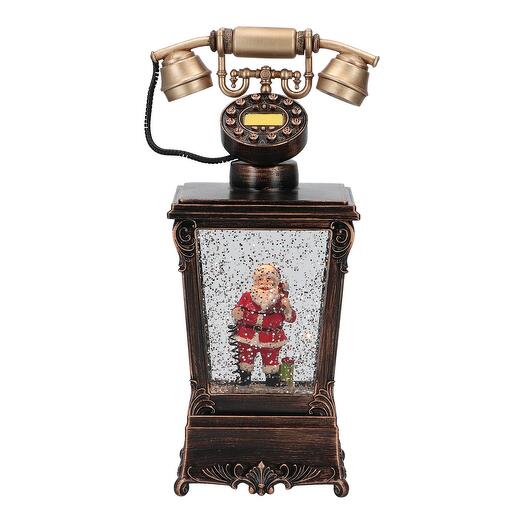 Telephone santa waterspinning LED