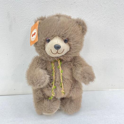 Мягкая игрушка Мишка пушистый коричневый