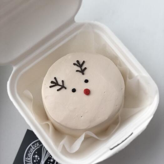 Новогодний бенто-торт олень 🎄 / корпоративный заказ